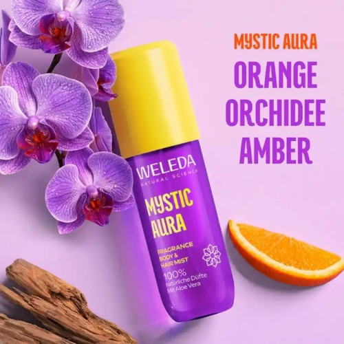 Weleda Brume Corps Mystic Aura - Parfum Envoûtant Naturel 95ml