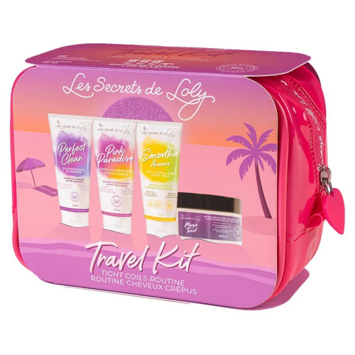 Kit Voyage Cheveux Crépus : Routine Complète en 4 Soins 100% Naturels