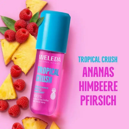 Weleda Brume Corps : Évasion Tropicale - Mangue & Ananas 95ml