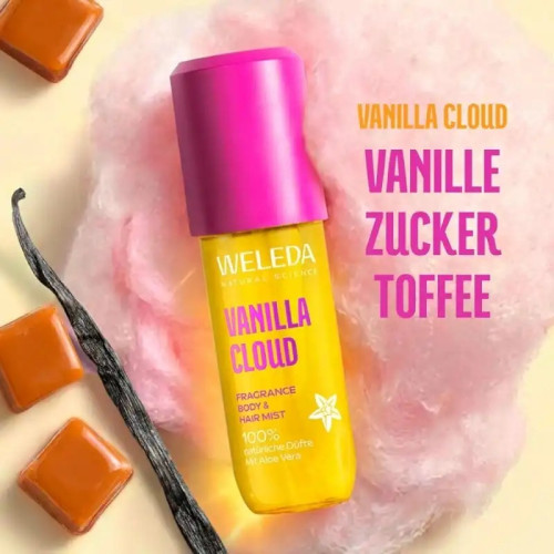 Weleda Brume Vanille Nuage : Douceur gourmande pour corps & cheveux