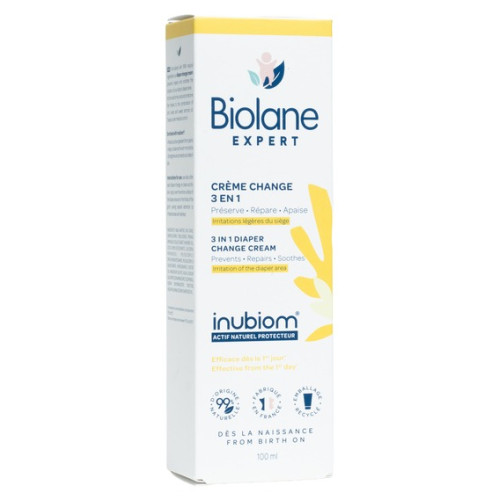 Crème Change Biolane Expert : Répare & Apaise les Rougeurs Bébé