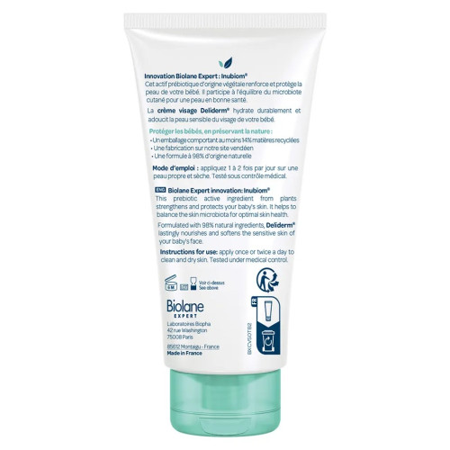Crème Visage Bébé Biolane : Hydratation Naturelle dès la Naissance