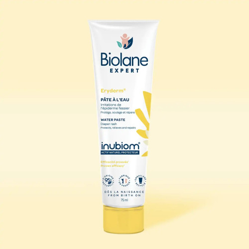 Pâte à l'Eau Eryderm Biolane : Protection peau bébé irritée
