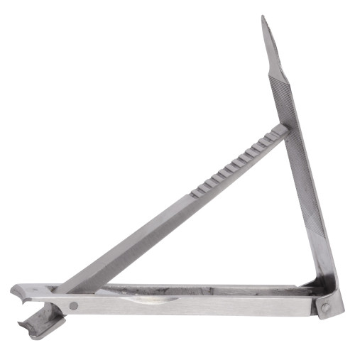 Coupe-ongles Vitry pédicure plat inox - Précision & transport idéal
