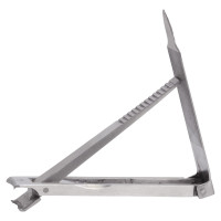 Coupe-ongles Vitry pédicure plat inox - Précision & transport idéal