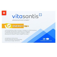 Vitasantis Energy IM+ : Boostez énergie & concentration - 28 comprimés