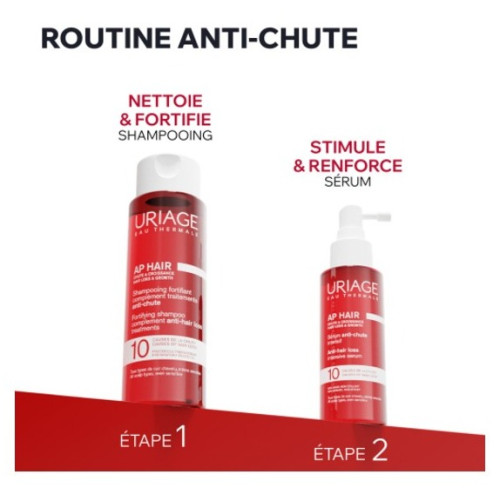 Uriage Shampoing Anti-Chute : Cheveux plus forts dès 1er usage
