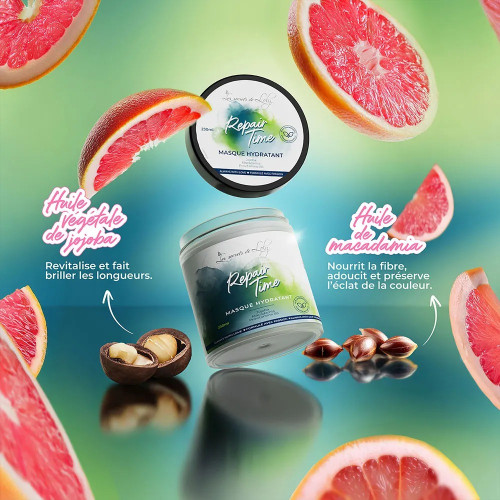 Loly Masque Hydratant : Réparation Express, Cheveux Doux & Éclatants