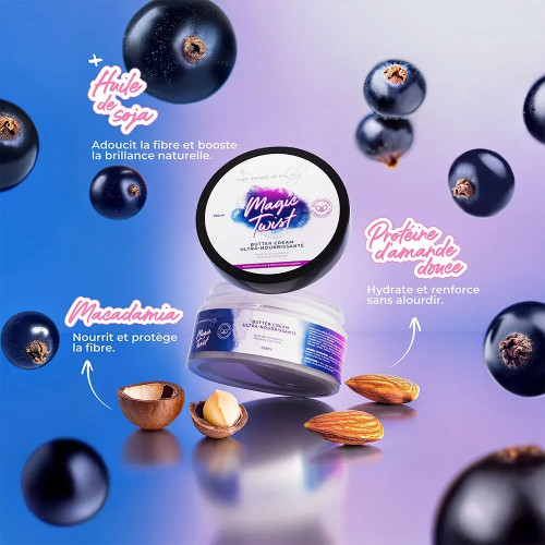 Crème Magic Twist Loly : Hydrate & Définissez vos boucles