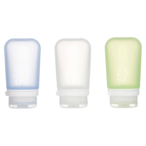 Tubes voyage Katadyn : Lot 3 GoToob+ silicone, résistant et pratique