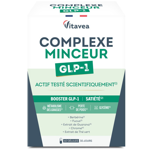 Vitavea Minceur GLP-1 : Gélules pour satiété et métabolisme équilibré