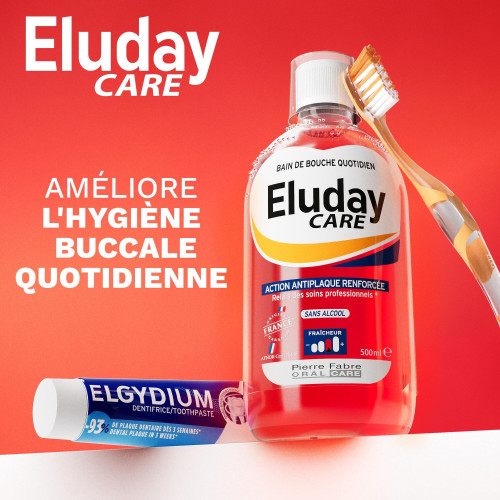 Eluday Care Bain de Bouche : Hygiène dentaire profonde