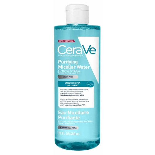 Eau Micellaire CeraVe Purifiante - Nettoyage Doux & Efficace 400ml