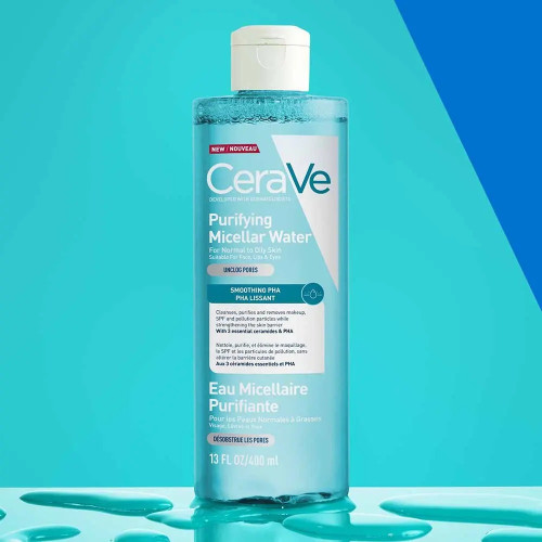 Eau Micellaire CeraVe Purifiante - Nettoyage Doux & Efficace 400ml