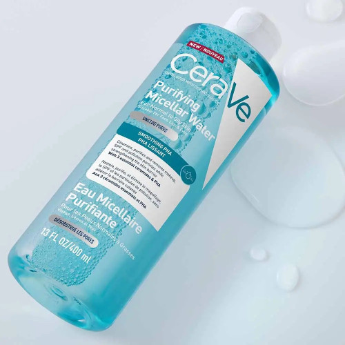 Eau Micellaire CeraVe Purifiante - Nettoyage Doux & Efficace 400ml