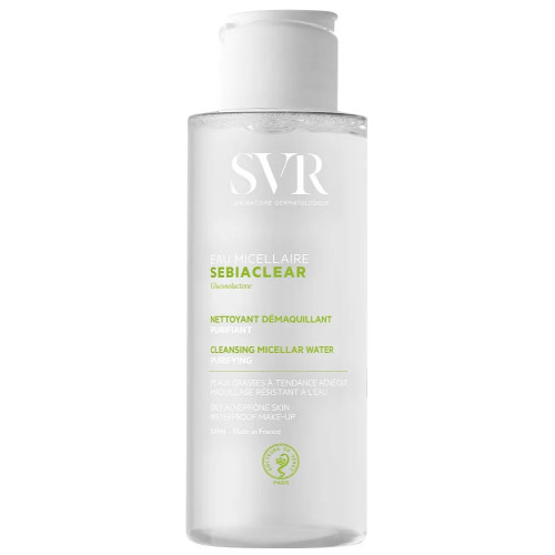 Eau Micellaire SVR Sebiaclear : Nettoyage & Démaquillage Doux