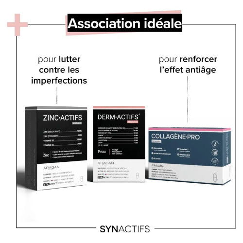Aragan DermActifs : Jeunesse peau - 30 gélules anti-âge & éclat