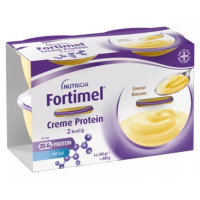Nutricia Fortimel Crème Banane : 2 kcal/ml, 20g protéines/pot