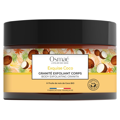 Granité Exfoliant Corps OSMAÉ Coco - Douceur & Éclat Naturel