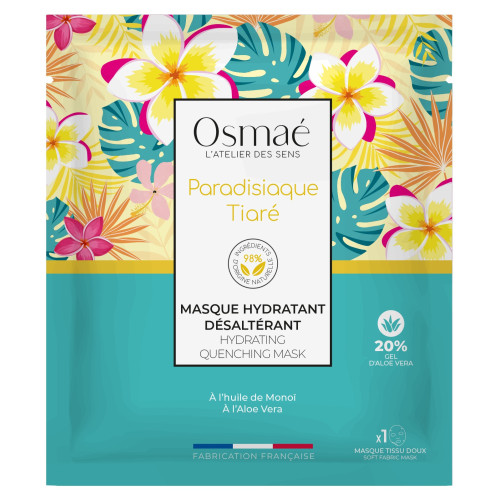 Osmaé Masque Tiaré : Hydratation Profonde & Fraîcheur Immédiate