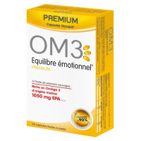 OM3 Premium : Équilibre Émotionnel avec 1050mg EPA