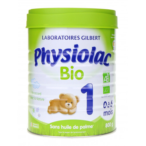 GALLIA Lait Physiolac BIO 1er âge-7595 GALLIA Lait Physiolac BIO 1er âge-7595