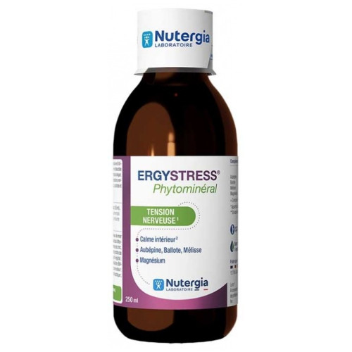 Nutergia Ergystress® : Plantes & magnésium anti-stress - 250ml