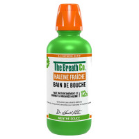 Bain de Bouche Menthe Douce : 12h Haleine Fraîche - Sans Alcool