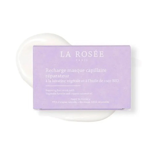 Masque Capillaire La Rosée : Réparation & Brillance - 200g Recharge