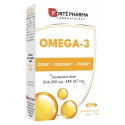 Forté Pharma Omega-3 : 250mg DHA + 367mg EPA - 30 gélules douces