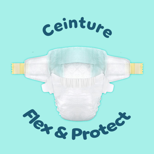 Pampers Premium Taille 0 : Protection 12h, peau ultra-douce