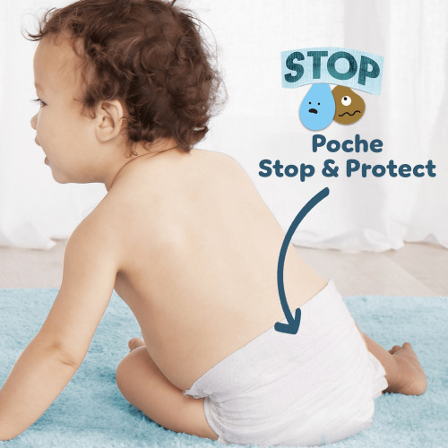 Pampers Premium Taille 0 : Protection 12h, peau ultra-douce