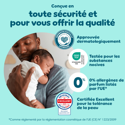 Pampers Premium Taille 0 : Protection 12h, peau ultra-douce