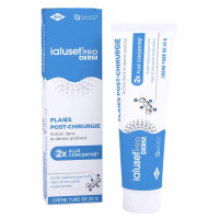 Crème IBSA Ialuset Pro Derm : Cicatrisation plaies post-chirurgie, 25g