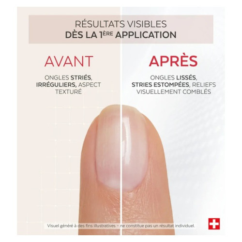 Vernis PODERM 8ml : Collagène comblant pour ongles striés & lisses