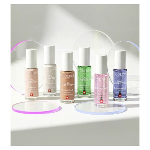 Vernis PODERM 8ml : Collagène comblant pour ongles striés & lisses