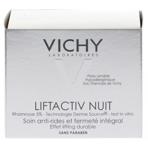 VICHY LIFTACTIV Crème Nuit Anti-rides 50mL - Fermeté et Anti-âge