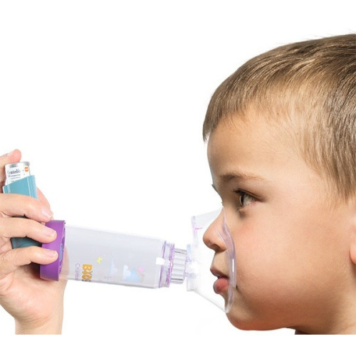 Chambre inhalation Biosynex : Asthme enfant 9m-6 ans
