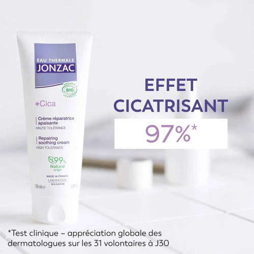 Jonzac Cica+ Crème Apaisante 40ml - Répare et Renforce Peau