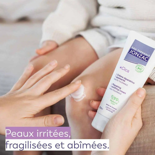 Jonzac Cica+ Crème Apaisante 40ml - Répare et Renforce Peau