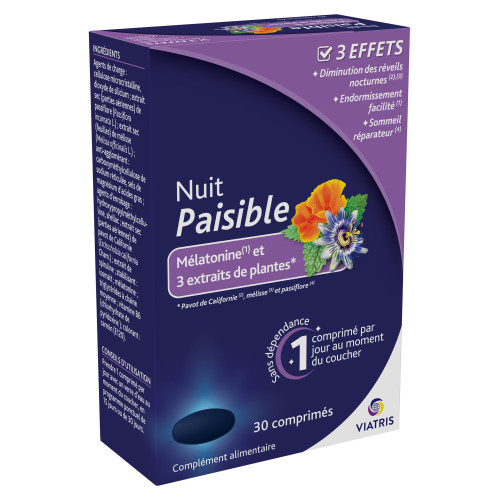 Nuit Paisible 30 Comprimés