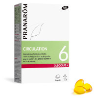 PRANAROM Oléocaps+ 6 Bio 30 Capsules - Confort Jambes Lourdes
