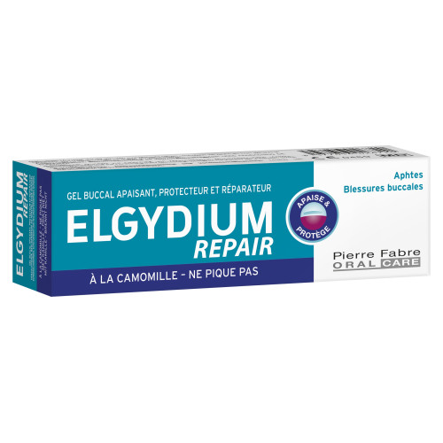 Elgydium Repair Gel Buccal 15 ml - Apaise et Répare Rapidement