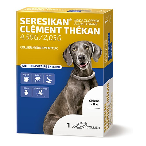 Collier Clément Thékan Seresikan - Protection 8 mois plus de 8 kg