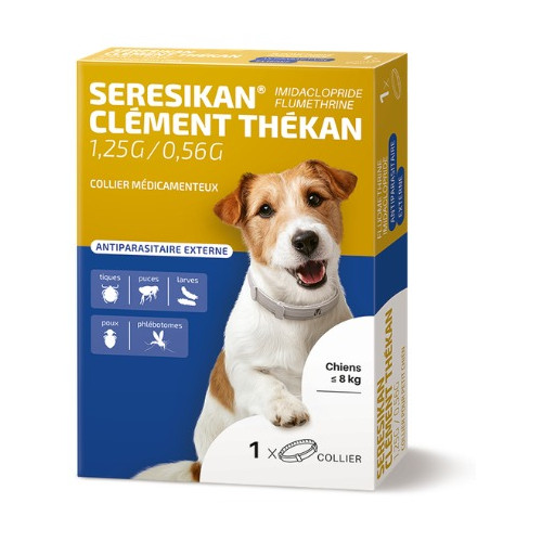 Collier Clément Thékan Seresikan - Protection 8 mois, moins de 8 kg