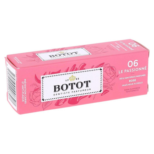 Botot Dentifrice 25 mL : Douceur florale et fraîcheur buccale