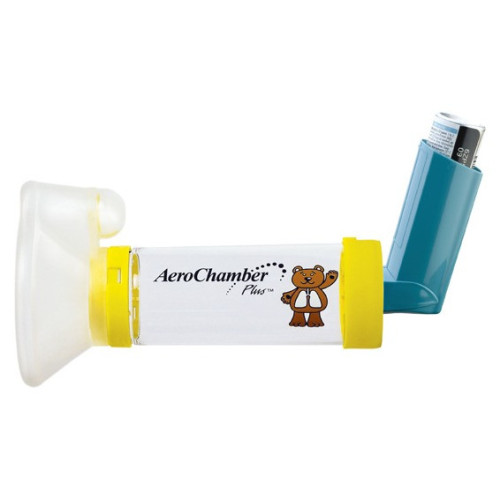 Aerochamber Plus : inhalateur enfant 1-5 ans, asthme efficace