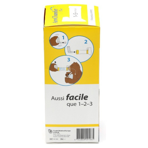 Aerochamber Plus : inhalateur enfant 1-5 ans, asthme efficace