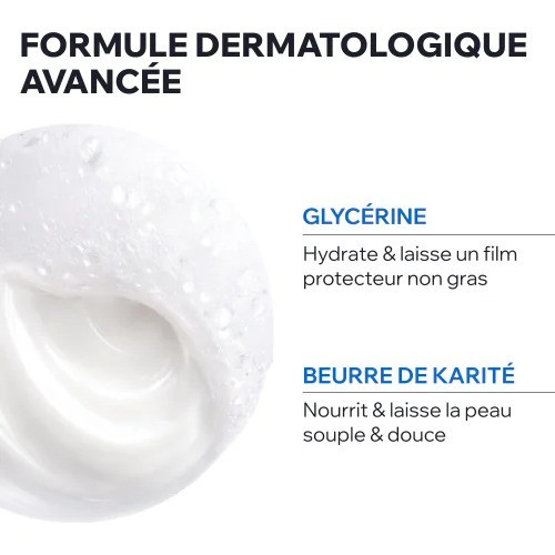 Uriage Crème Lavante 1L - Nourrit et Protège Peaux Sensibles