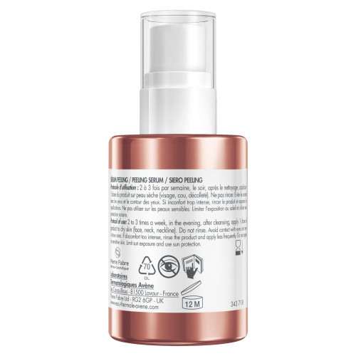 Sérum AVENE HYALU ACTIV : Peeling Anti-Âge Puissant